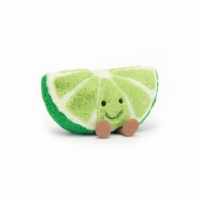 Jellycat Slice of Lime USA | 51782GBWZ